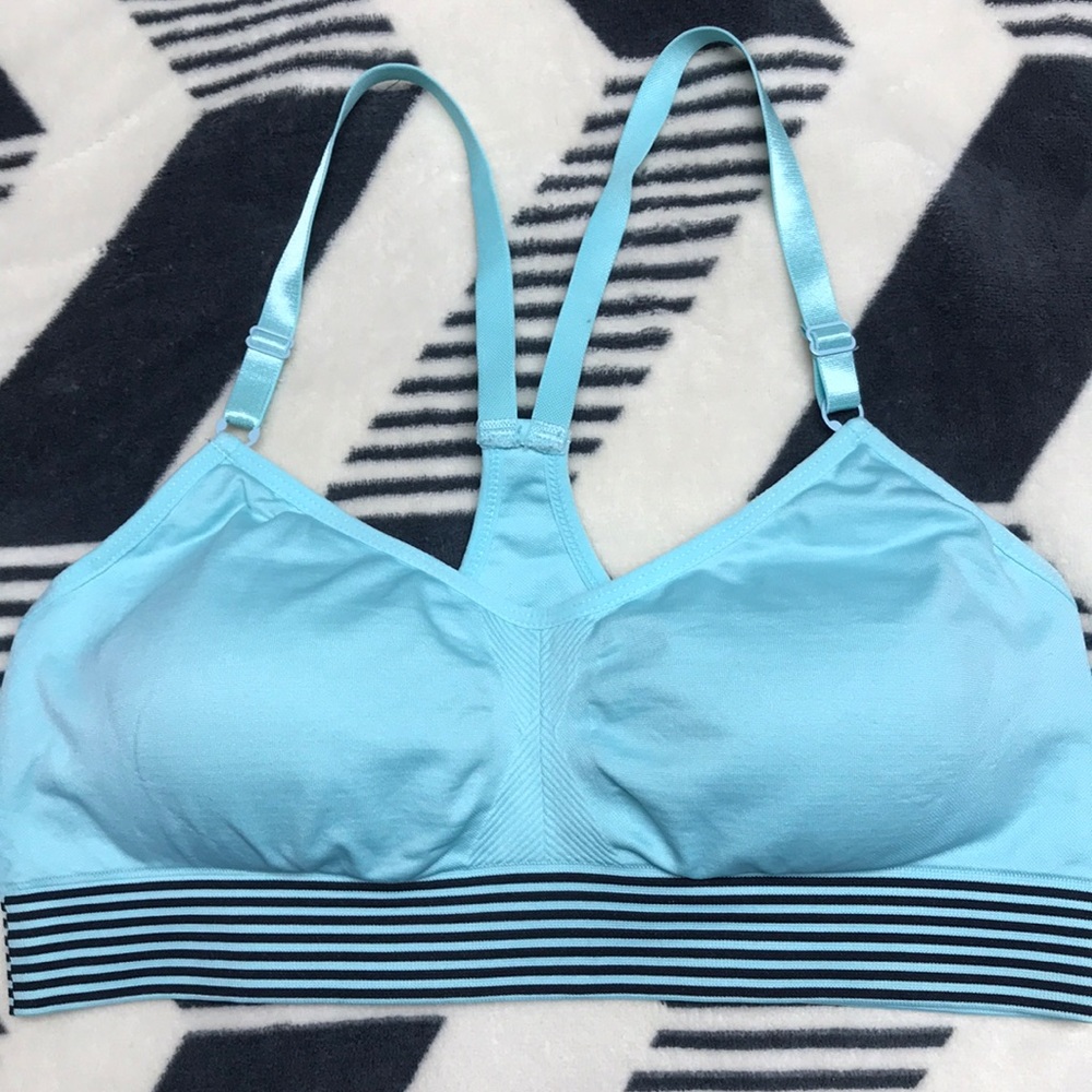 Turquoise Sports Bra